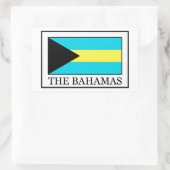 De Bahama's Rechthoekige Sticker (Tas)
