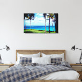 De Bahama's | Tropische virussen Canvas Afdruk (Insitu (Slaapkamer))