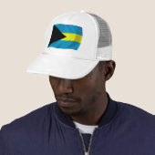 De Bahama's Vlag Hoed Trucker Pet (In situ)