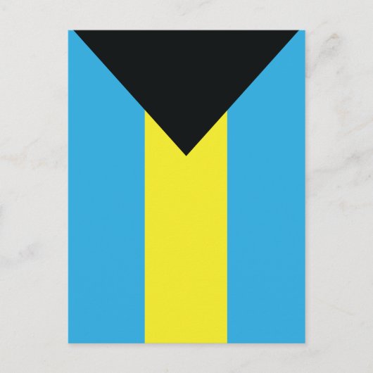 De Bahama's Vlag Post Kaarten (Voorkant)