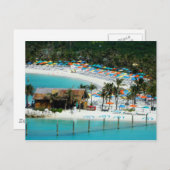 De Bahama's - Zuid-Andros - Castaway Cay Briefkaart (Voorkant / Achterkant)
