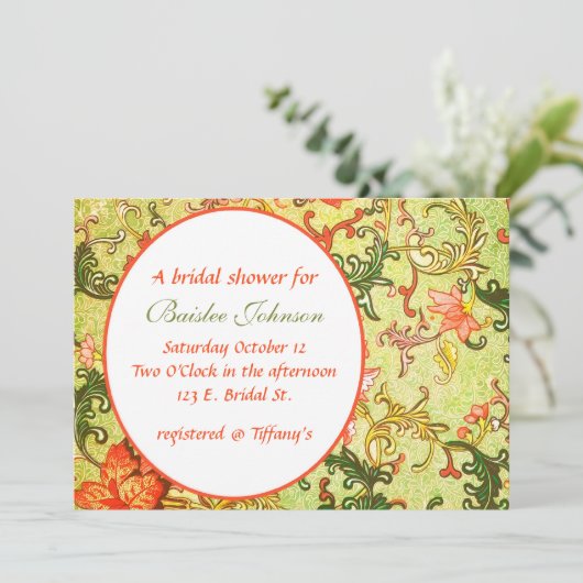 De Baislee Garden Uitnodiging (Staand voorkant)