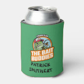 De Bait Buddies Vist Club Koelbox Blikjeskoeler (Blikje Voorkant)