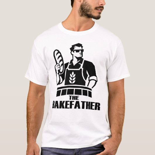 De Bakefather Grappige Bak T-Shirt (Voorkant)