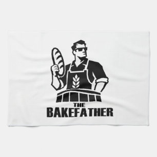 De Bakefather Grappige Bakker Keukendoek Theedoek