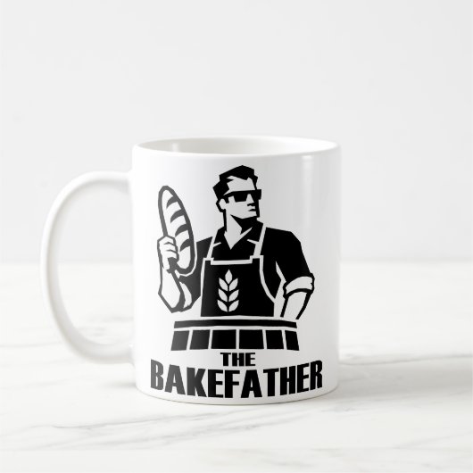 De Bakefather Grappige Bakker Mok (Links)