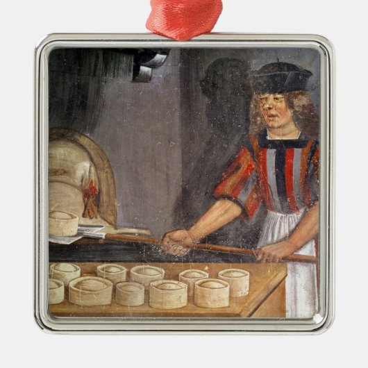 De Baker Metalen Ornament (Voorkant)