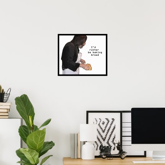 De Baker Poster (Thuiskantoor)