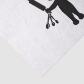 De Baker snijdt zijn gereedschap / gereedschap Tissuepapier (Detail)