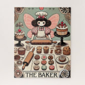 De bakker tarot Kaart fee Legpuzzel (Verticaal)