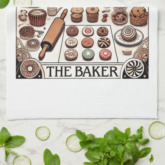 De bakker tarot Kaart fee Theedoek (Gevouwen)