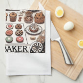 De bakker tarot Kaart fee Theedoek (Quarter Fold)