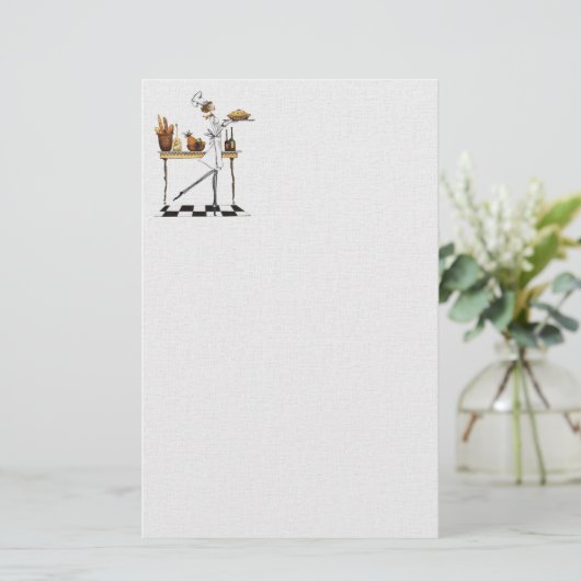 De bakkerij briefpapier (Staand voorkant)