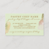 De bakkerij van de groene kakkerlak visitekaartje (Achterkant)