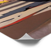 De bakstenen dumpen - Big-Rig Haul Truck Poster (Hoek)