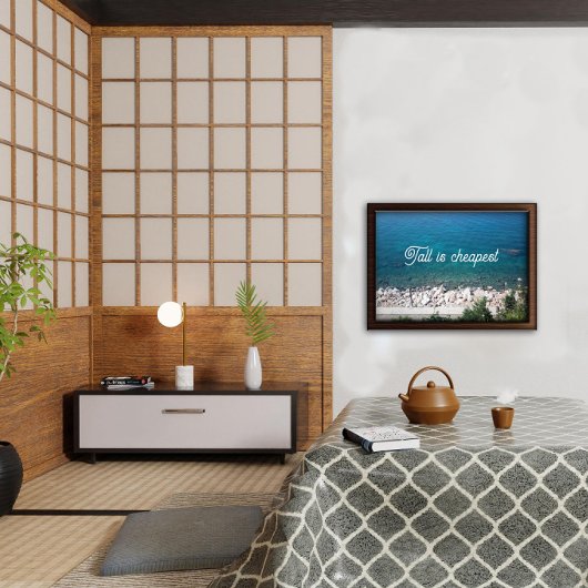 De bal is het goedkoopste poster van de oceaan