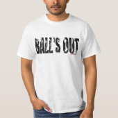 DE BAL IS UIT T-SHIRT (Voorkant)