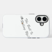 De bal rolt op! Case-Mate iPhone case (Achterkant (horizontaal))