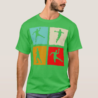 De Bal van de Handbalker van de Speler van de hand T-shirt