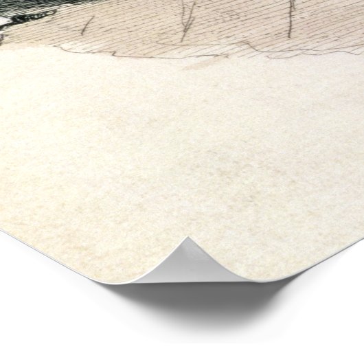 De bal van de heer Fezziwig, van 'A Kerstcarol' Poster (Hoek)