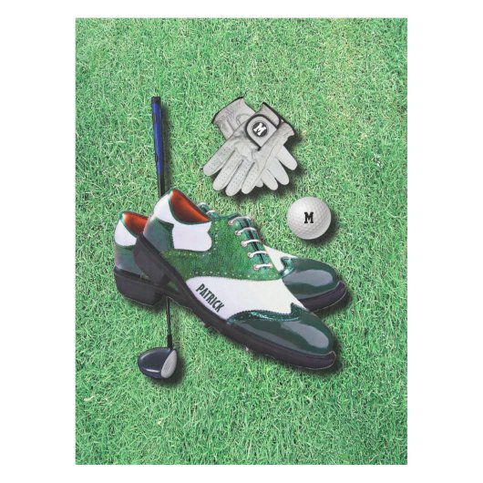 De Bal van de Schoenen van het golf Gloves de Tafelkleed (Voorkant)