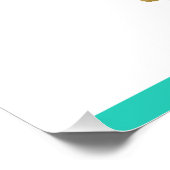 De balancerende bosje perfect poster (Hoek)