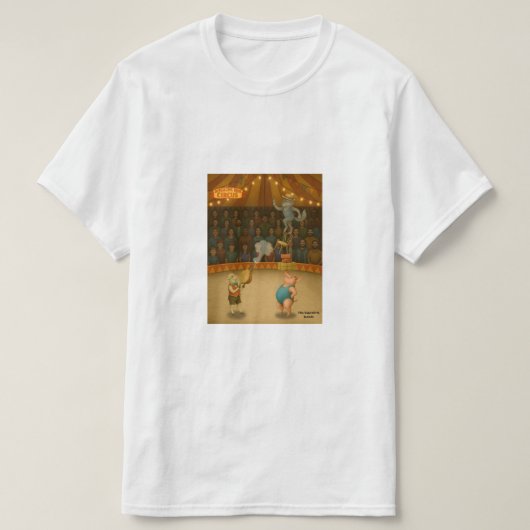 De balancerende bosje t-shirt (Design voorkant)