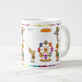 De balancerende groep grote koffiekop (Voorkant rechts)