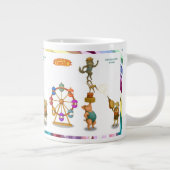 De balancerende groep grote koffiekop (Rechts)