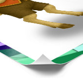 De balancerende groep perfect poster (Hoek)