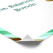 De balancerende groep perfect poster (Hoek)