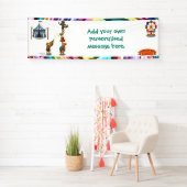 De balancerende groep spandoek (Insitu)