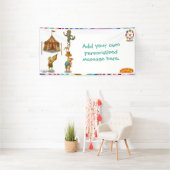 De balancerende groep spandoek (Insitu)