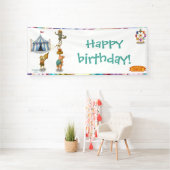 De balancerende groep spandoek (Insitu)