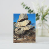 De Balancing Rocks, Harare, Zimbabwe rock formati Briefkaart (Staand voorkant)
