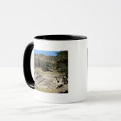 De balcourt op het Main Square, Klassieke Periode Mok (Voorkant links)