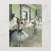 De baletklasse Edgar Degas Briefkaart (Voorkant)