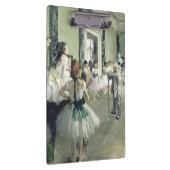 De baletklasse Edgar Degas Klembord (Rechts)