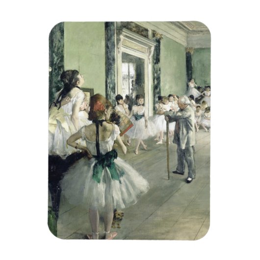 De baletklasse Edgar Degas Magneet (Verticaal)