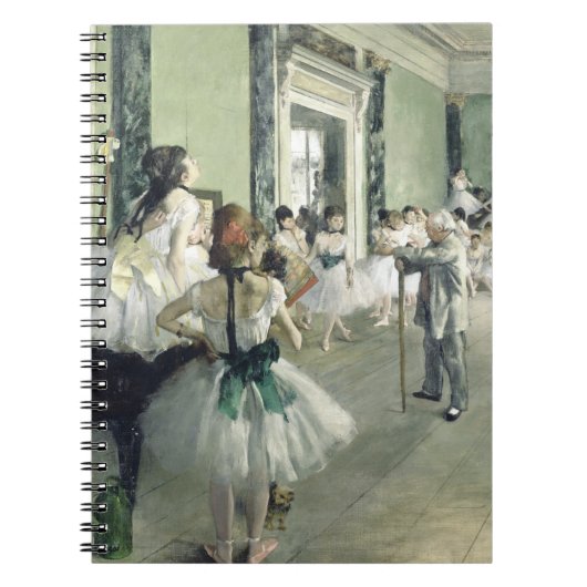 De baletklasse Edgar Degas Notitieboek (Voorkant)