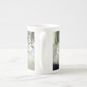 De baletklasse Edgar Degas Porselein Kop (Achterkant)