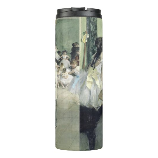 De baletklasse Edgar Degas Thermosbeker (Achterkant)