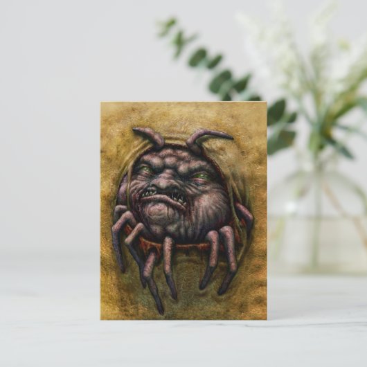 De balie briefkaart (Staand voorkant)