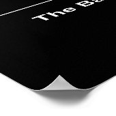 De balk over de melkweg - de maan van de kunstenaa poster (Hoek)