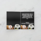 De Ballen van de Sporten van All Star met Bedankkaart (Binnen)