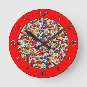 De Ballen van het snoep met het Rode Accent van de Ronde Klok