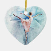 De Ballerina Keramisch Ornament (Voorkant)