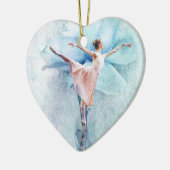 De Ballerina Keramisch Ornament (Links)