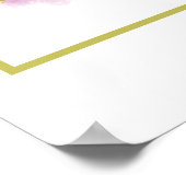 De Ballerina Lacht Poster (Hoek)