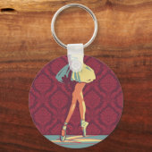 De Ballerina Sleutelhanger (Voorkant)